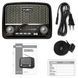 Портативний радіоприймач SVEN SRP-555 Black-Silver FM/AM/SW, USB, microSD TM-SVEN-SRP-555-BK-SV фото 6