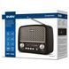 Портативний радіоприймач SVEN SRP-555 Black-Silver FM/AM/SW, USB, microSD TM-SVEN-SRP-555-BK-SV фото 7
