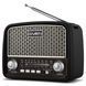Портативний радіоприймач SVEN SRP-555 Black-Silver FM/AM/SW, USB, microSD TM-SVEN-SRP-555-BK-SV фото 1