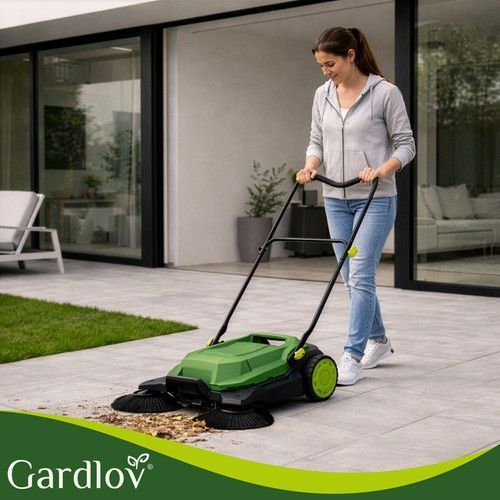 Подметальная машина Gardlov 27465 68 см 3 щетки ручная 27465 фото