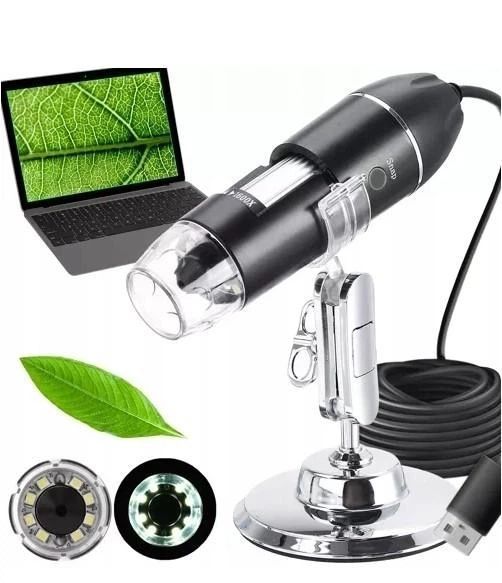 Цифровий USB мікроскоп Izoxis 25467 зі збільшенням до 1600x та 8 LED підсвічуванням TM-IZOX-25467 фото
