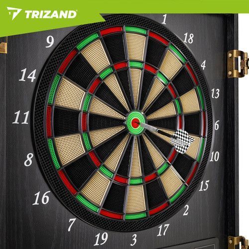 Электронная мишень для дартса Trizand 27046 27 игр 6 дротиков 27046 фото