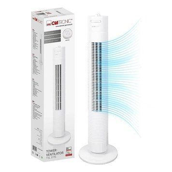 Колонный вентилятор 78 см (белый) Clatronic TVL 3770 White TVL 3770 White фото