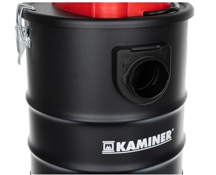 Пилосос для золи та сміття Kaminer 1170 15 л 1200W HEPA фільтр з нержавіючої сталі TM-KAMI-1170 фото