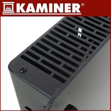 Электрический стеклянный конвектор Kaminer Zelva 26572 Black 2500W с Wi-Fi и пультом TM-KAMI-26572 фото